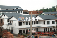 樹脂瓦點綴美麗鄉村 讓這個冬季不在寒冷
