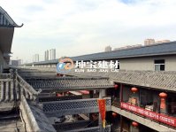 古建筑青灰色樹脂瓦的建筑美感體現