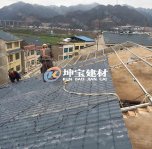 成都樹脂瓦廠家告訴您在平改坡施工前的現場清理