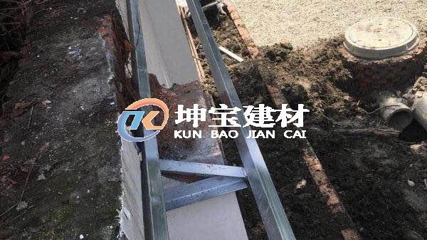 青灰色仿古建筑一體瓦裝飾雙流城區文化墻面圍墻瓦