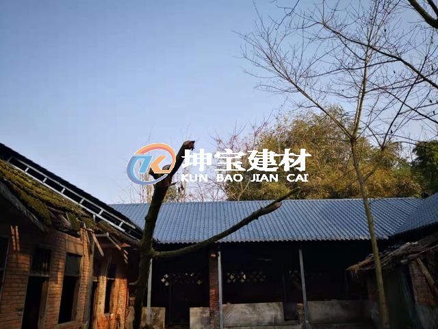 還在為舊房屋面翻新承重問題考慮嗎?，樹脂瓦幫你解決承重！