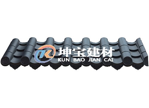 塑料仿古一體瓦批發價格